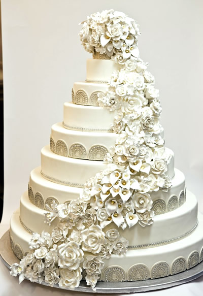 Famous Wedding Cakes on Chelsea Clinton   S Wedding Cake   Celebrity Wedding
